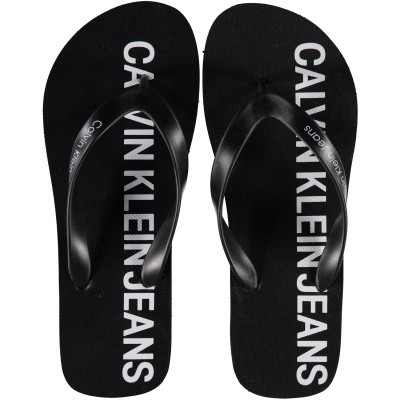Afbeelding van Calvin Klein ERROL heren slippers zwart