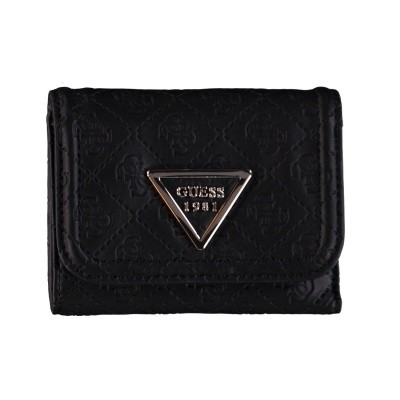 Afbeelding van Guess SWSG7100430 dames portemonnee zwart