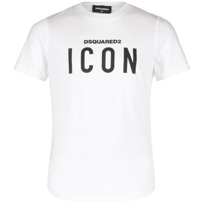 Afbeelding van Dsquared2 DQ02M8 kinder t-shirt wit