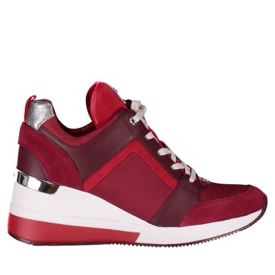 Afbeelding van Michael Kors 43F8GEFS2D dames sneakers bordeaux