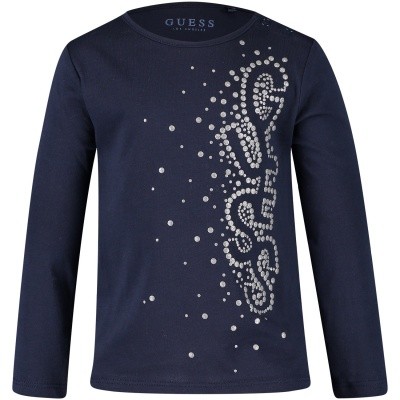 Afbeelding van Guess A83I05 baby t-shirt navy