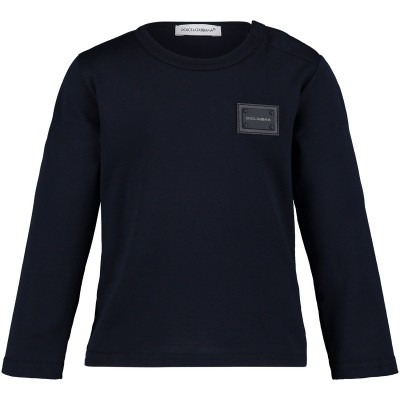 Afbeelding van Dolce & Gabbana L1JT7M G7OLK baby t-shirt navy