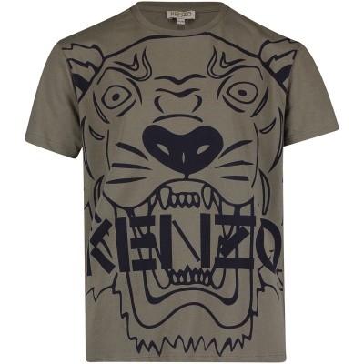 Afbeelding van Kenzo KM10558 kinder t-shirt army