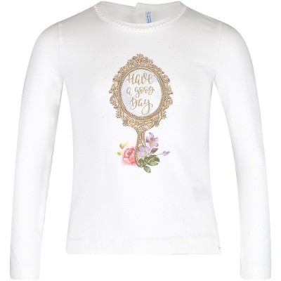 Afbeelding van Mayoral 4046 kinder t-shirt off white