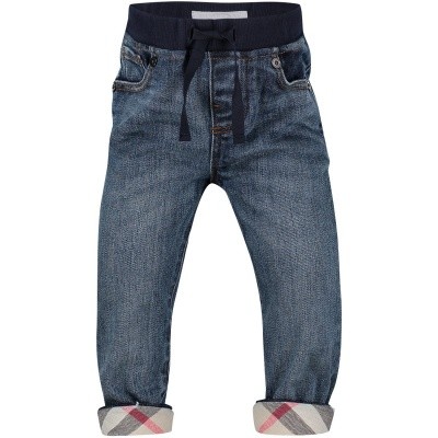 Afbeelding van Burberry 4063589 babybroekje jeans