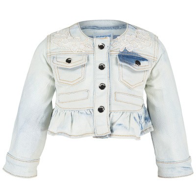 Afbeelding van Mayoral 1416 baby vest jeans