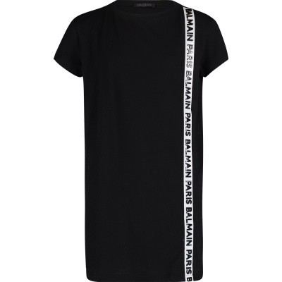 Afbeelding van Balmain 6K1051 kinderjurk zwart