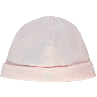 Afbeelding van Ralph Lauren 310552454 babymutsje licht roze