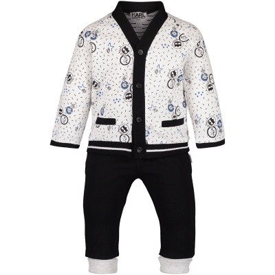 Afbeelding van Karl Lagerfeld Z98025 babysetje zwart