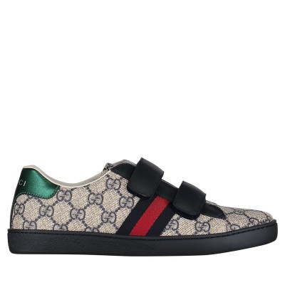 Afbeelding van Gucci 463091 kindersneakers blauw