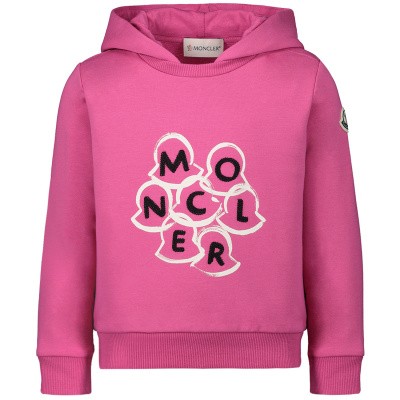Moncler 8251450 baby trui fuchsia Afbeelding van Moncler 8251450 baby trui fuchsia