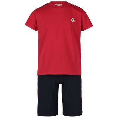 Afbeelding van Moncler 8813005 kindersetje rood