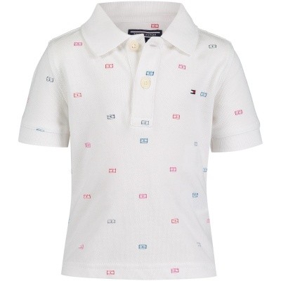 Afbeelding van Tommy Hilfiger KB0KB04101 B baby polo wit