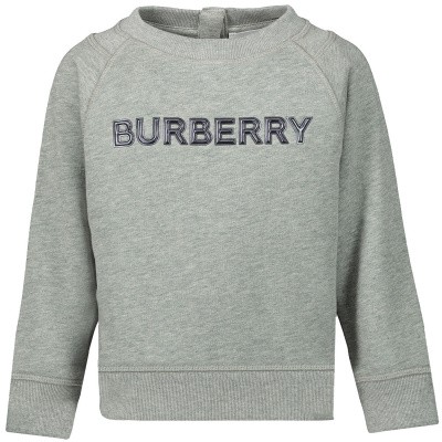 Burberry 8012515 baby trui grijs Afbeelding van Burberry 8012515 baby trui grijs
