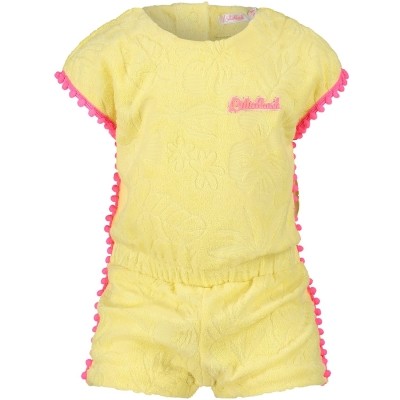 Afbeelding van Billieblush U04163 baby jumpsuit geel