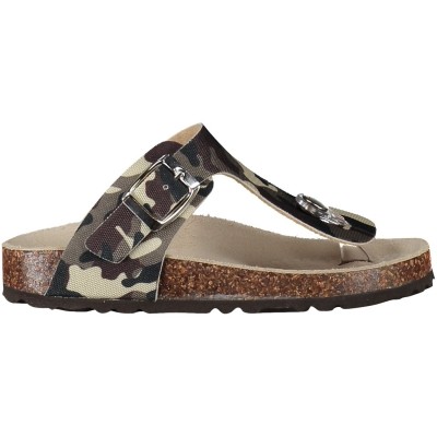 Afbeelding van EB 1731-A13 kinder teenslippers army