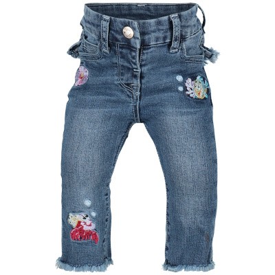 Afbeelding van MonnaLisa 393420RI babybroekje jeans