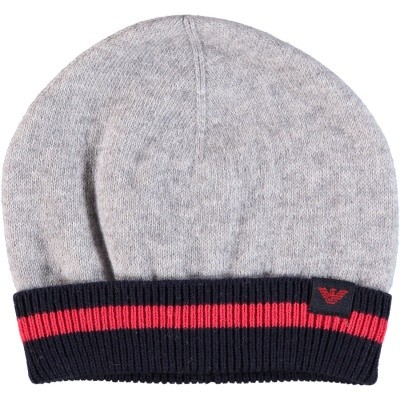 Afbeelding van Armani 404118 babymutsje grijs