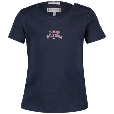 Afbeelding van Tommy Hilfiger KG0KG04192 B baby t-shirt navy
