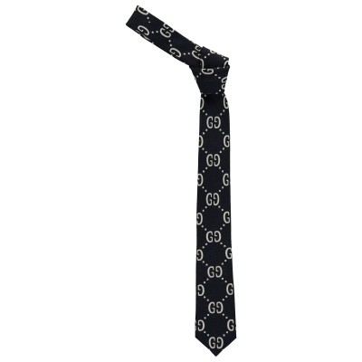 Afbeelding van Gucci 529320 kinderstropdas navy