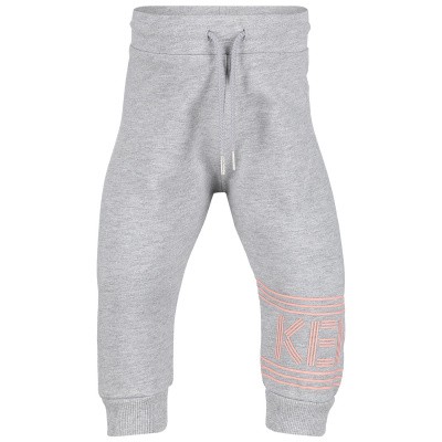 Afbeelding van Kenzo KN23027 babybroekje licht grijs
