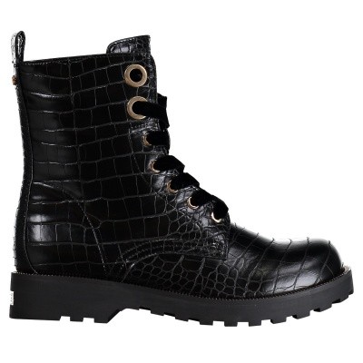 Afbeelding van Guess FLNFA3PEL10 dames veterboots zwart