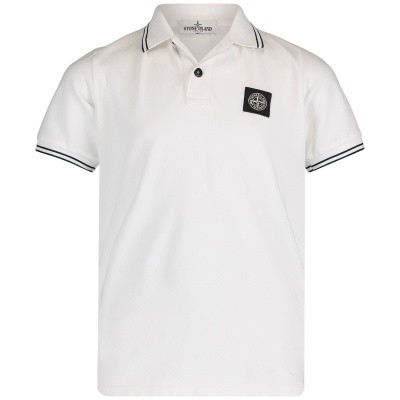 Afbeelding van Stone Island 701621348 kinder polo wit