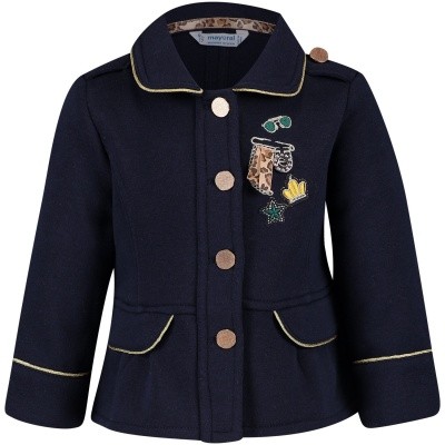 Afbeelding van Mayoral 2470 baby vest navy
