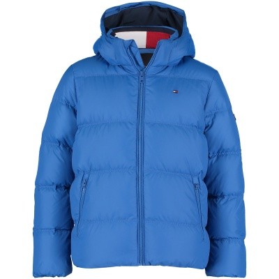Afbeelding van Tommy Hilfiger KB0KB04320 kinderjas cobalt blauw