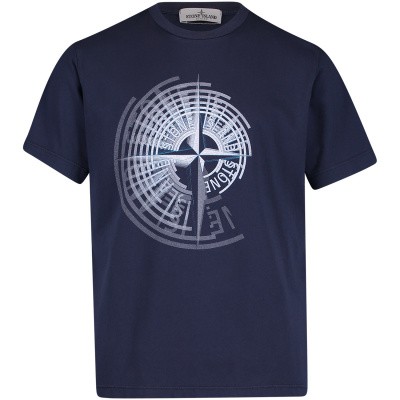 Afbeelding van Stone Island 701621453 kinder t-shirt navy