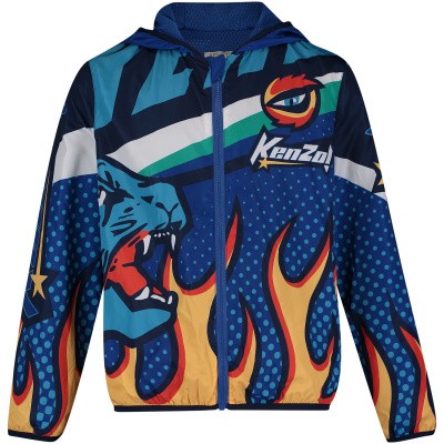 Afbeelding van Kenzo KN42508 kinderjas blauw
