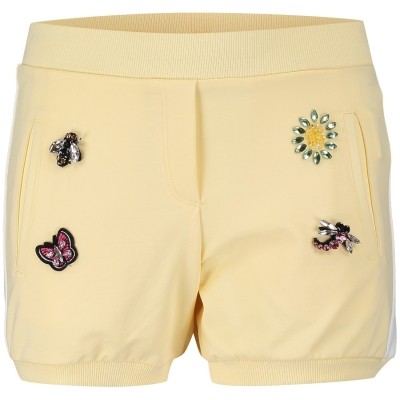 Afbeelding van MonnaLisa 191414R9 kinderbroek geel
