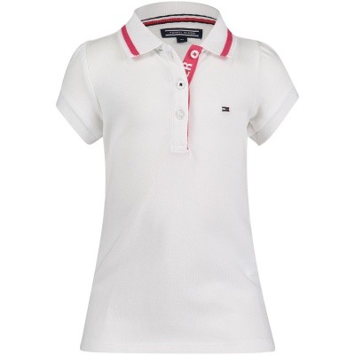 Afbeelding van Tommy Hilfiger KG0KG03601 B baby polo wit