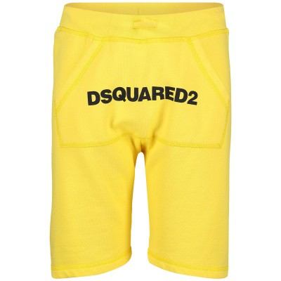 Afbeelding van Dsquared2 DQ03B1 kinder shorts geel