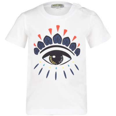 Afbeelding van Kenzo KN10508BB baby t-shirt wit