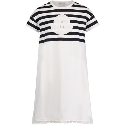 Afbeelding van Moncler 8573650 kinderjurk off white
