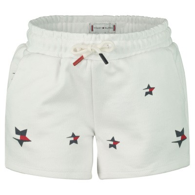 Afbeelding van Tommy Hilfiger KG0KG04347 B Joggingshorts wit