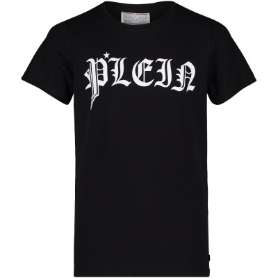 Afbeelding van Philipp Plein BTK0491 kinder t-shirt zwart