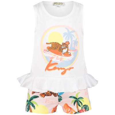 Afbeelding van Kenzo KN37017 babysetje licht roze