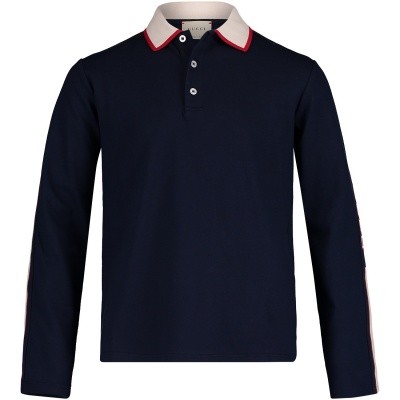 Afbeelding van Gucci 532234 kinder polo navy