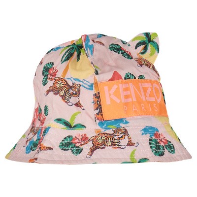 Afbeelding van Kenzo KN90007 baby hoedje licht roze