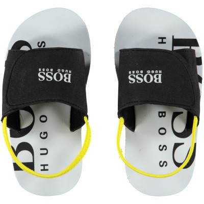 Afbeelding van Boss J09110 kinderslippers zwart