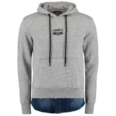 Afbeelding van My Brand MMBHO016G3001 heren trui grijs