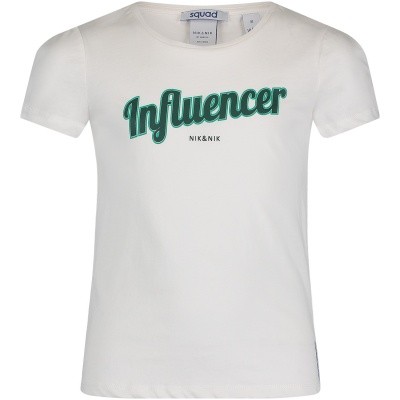 Afbeelding van NIK&NIK G8485 kinder t-shirt wit