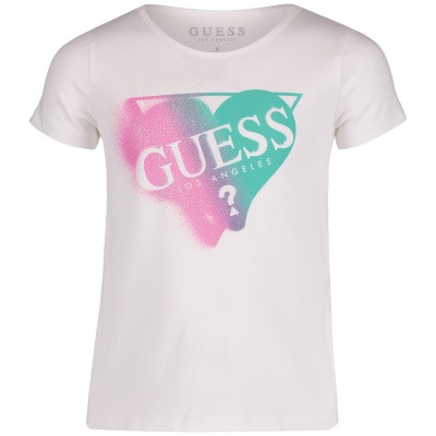 Afbeelding van Guess K91I10 kinder t-shirt wit