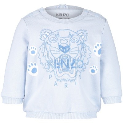 Afbeelding van Kenzo KM15503 baby trui licht blauw