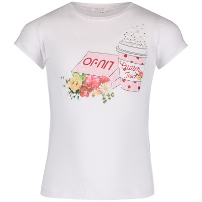 Afbeelding van Liu Jo K19034 kinder t-shirt wit