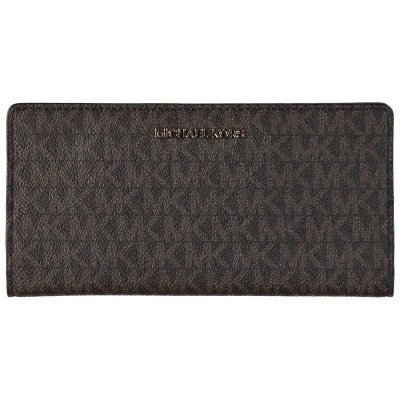 Afbeelding van Michael Kors 32S8GF6D7B dames portemonnee bruin
