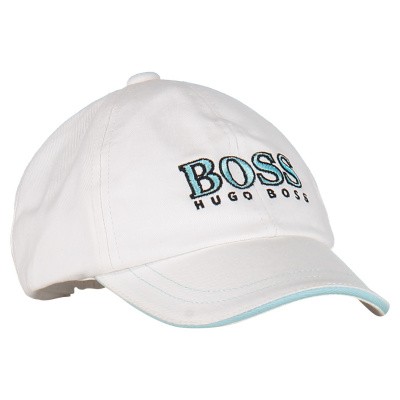 Afbeelding van Hugo Boss J01098 baby pete wit