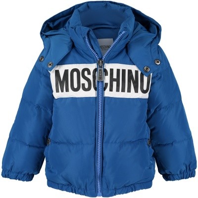 Afbeelding van Moschino MWS015 babyjas cobalt blauw